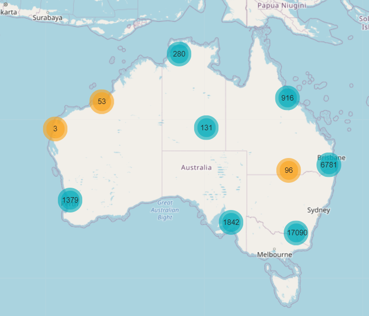 NDIS Provider Map 2021 NDIS Provider Map